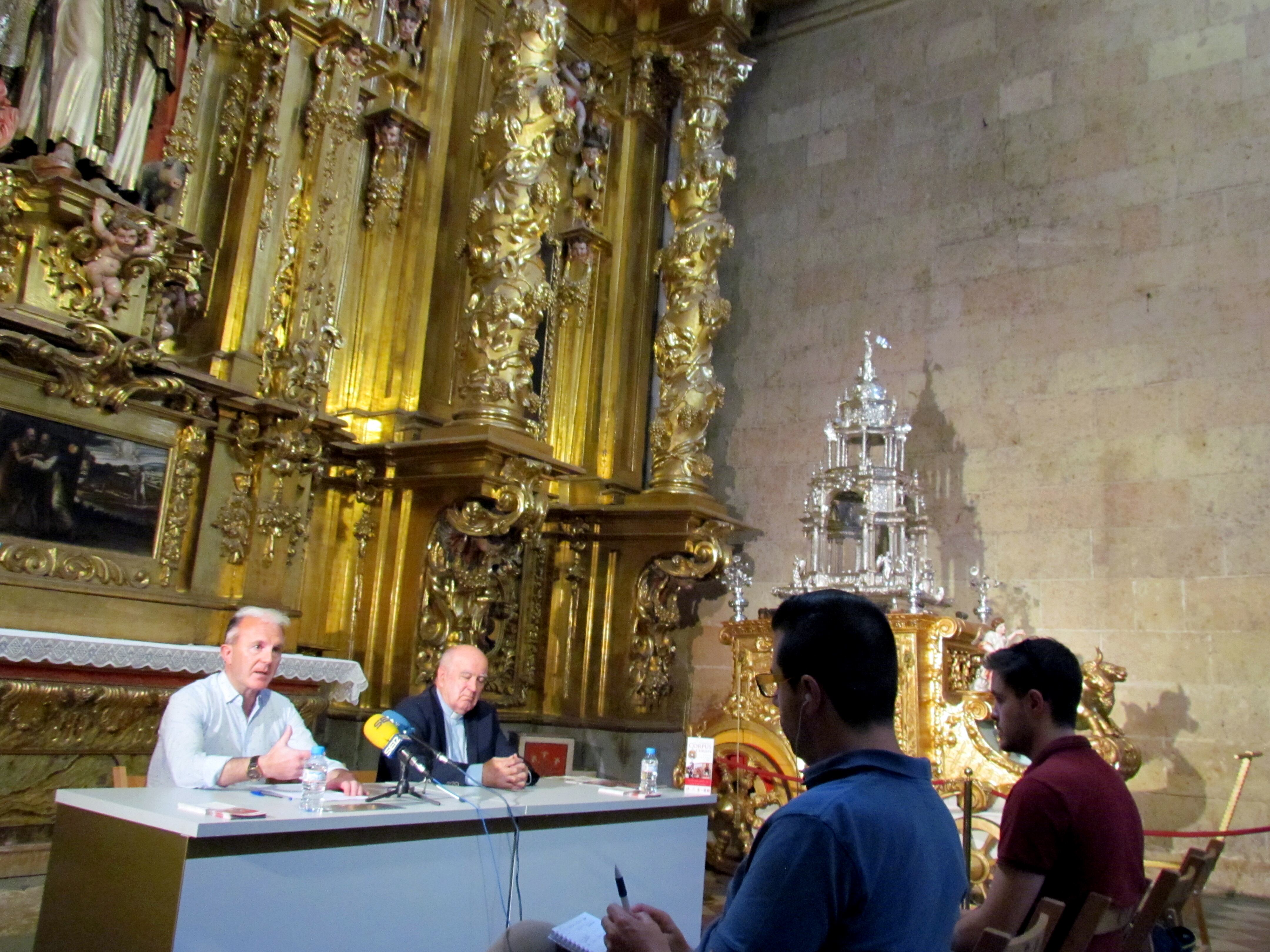 Presentación de los actos de la Solemnidad del Corpus Christi en Segovia