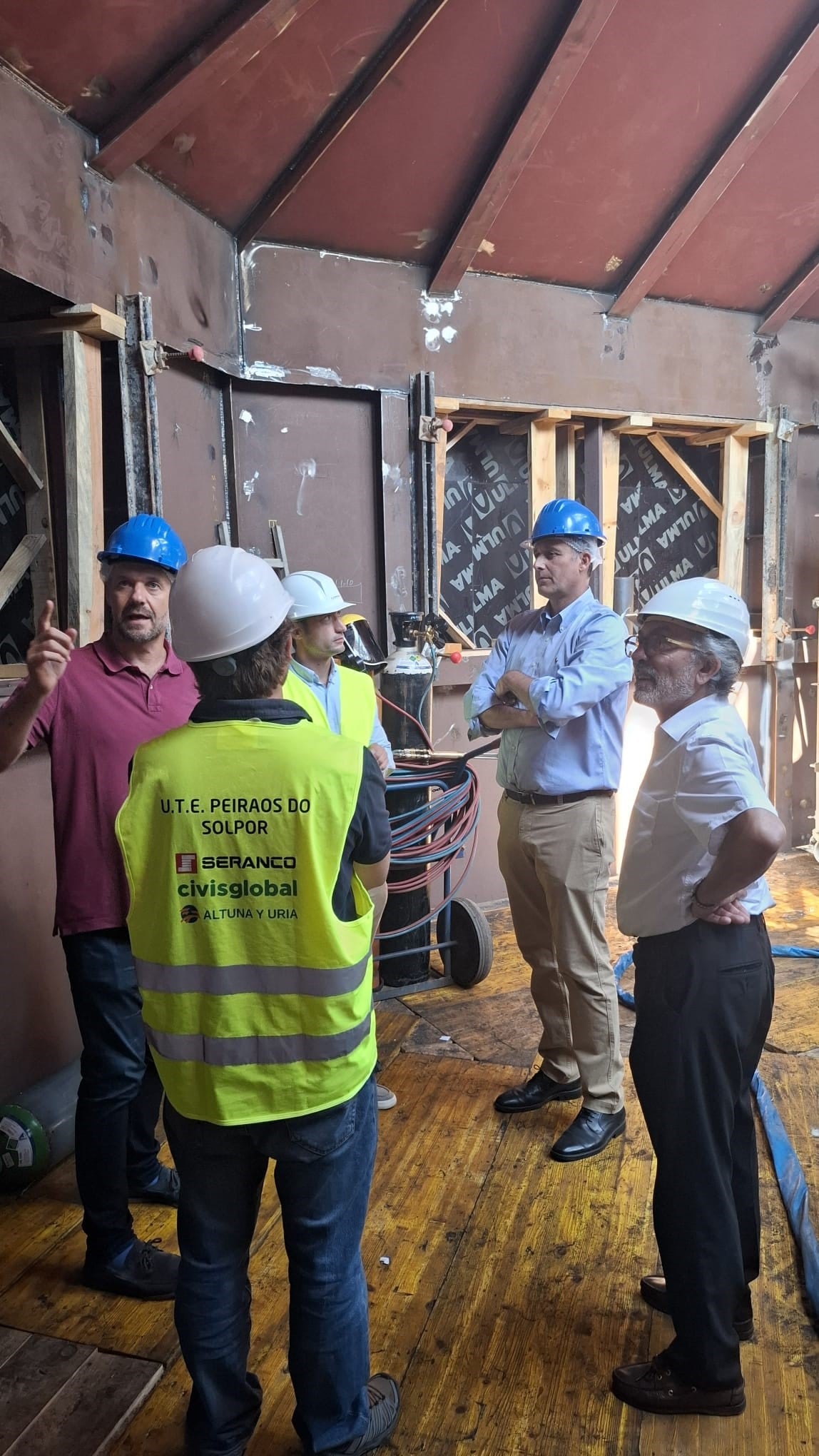 Visita al Observatorio de Peiraos do Solpor