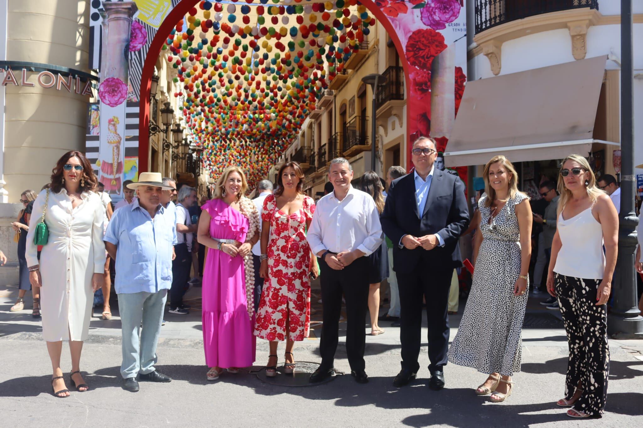 La Junta de Andalucía envió a tres de sus representantes a Ronda durante el sábado de Goyesca