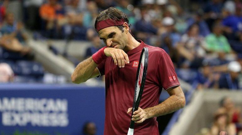 Federer, en el US Open