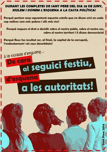 El cartell de la convocatòria, que circula per les xarxes socials