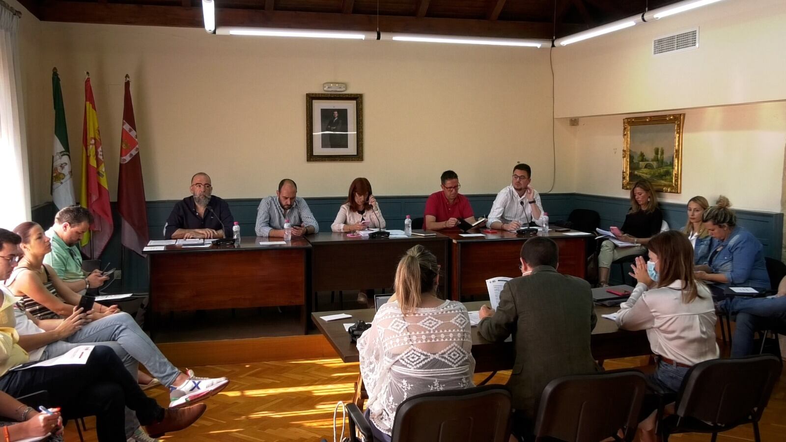 Sesión plenaria en el Ayuntamiento de Úbeda de este mes de mayo