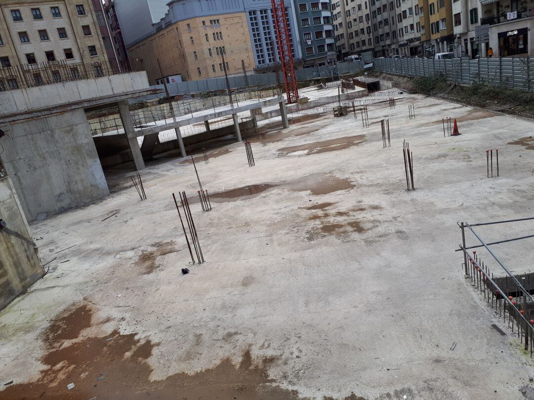 Aspecto actual de las obras de Errebal