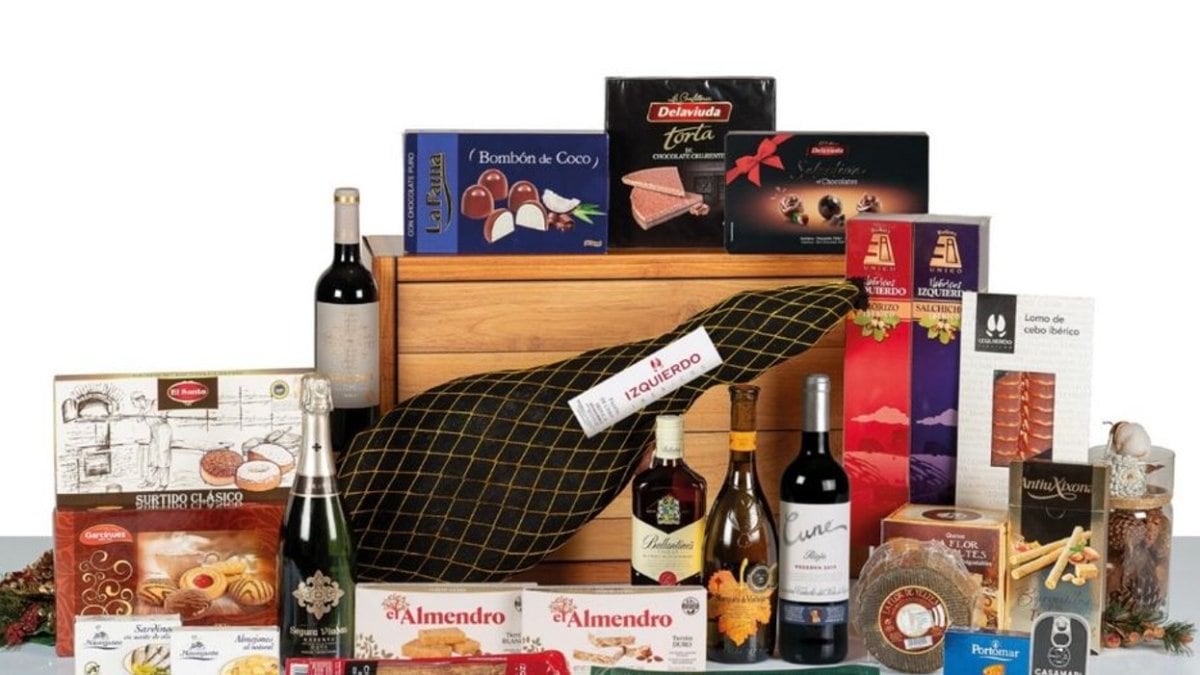 Esta es la cesta que regala Urci Hormigones entre los oyentes de la Cadena SER.