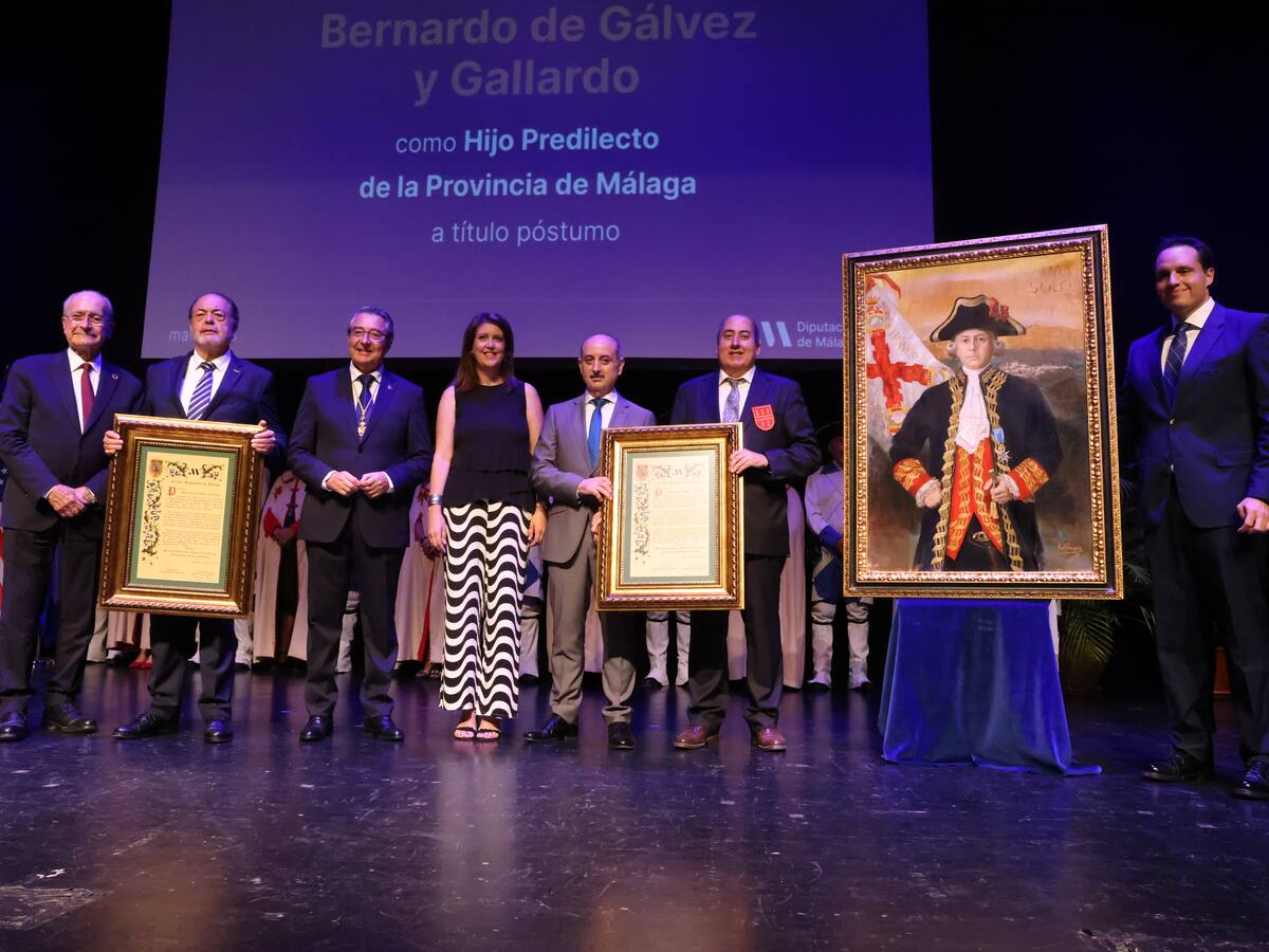 Málaga reconoce y nombra Hijo Predilecto al militar Bernardo de Gálvez