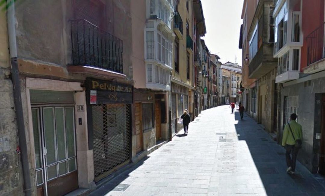 La calle Santo Domingo es una de las calles con mayores problemas en sus viviendas