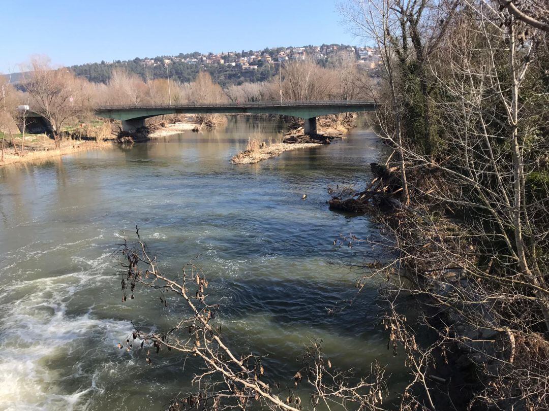 El Ter al pas per Girona, un mes després