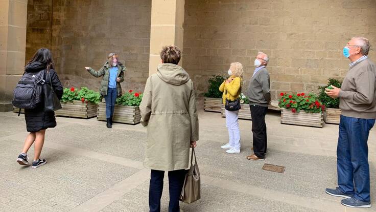 Entrevista con Katrín Setuain, socia de Guiarte, empresa gestora del Palacio Real de Olite (24/01/2022)