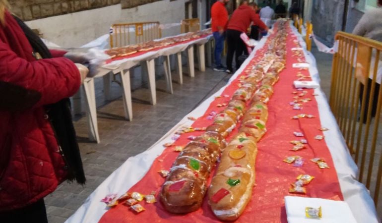 El Roscón Gigante de Reyes una de las novedades de la Navidad Galduriense 2017