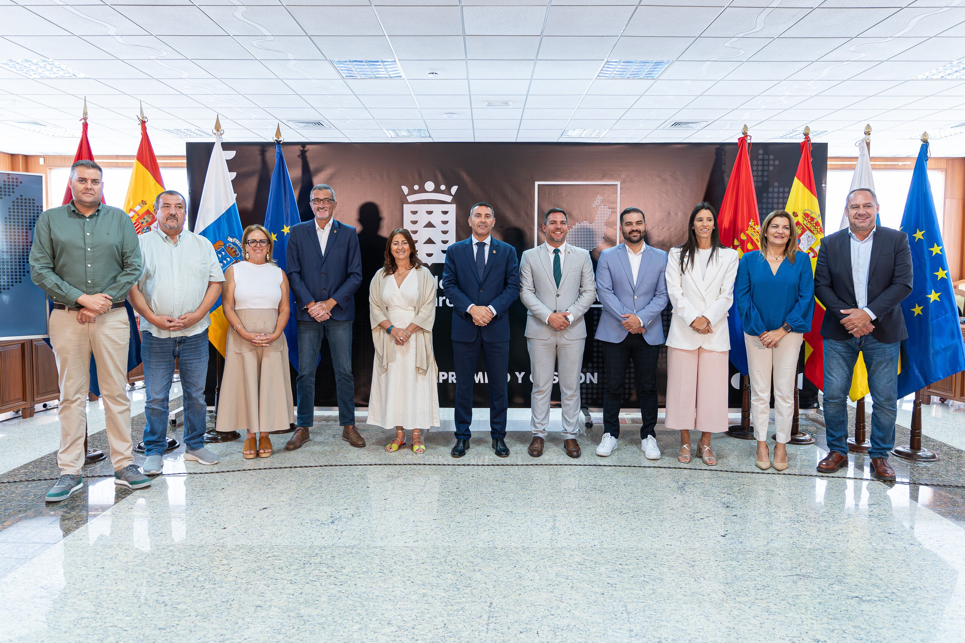 Grupo de Gobierno del Cabildo de Lanzarote.