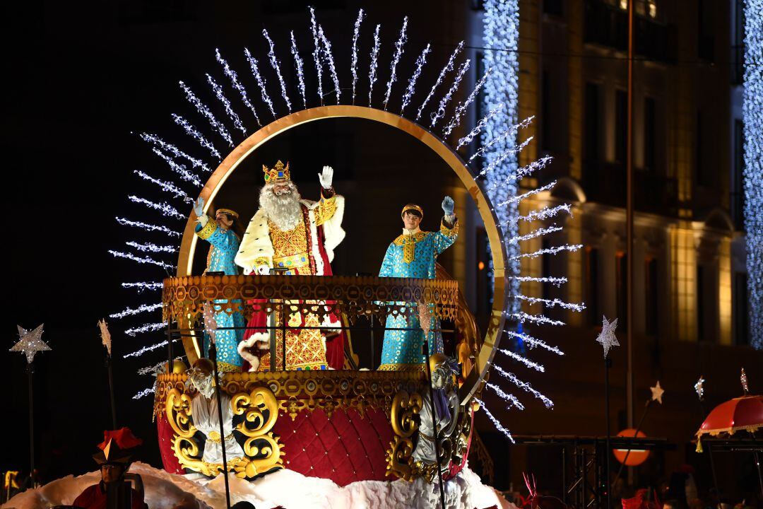 Cabalgata de Reyes Magos de Madrid en 2020. 