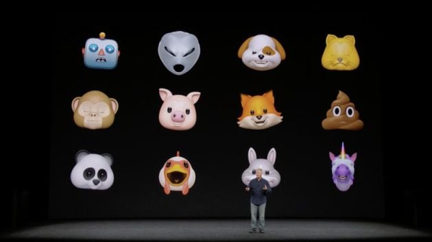 Así son los animojis.