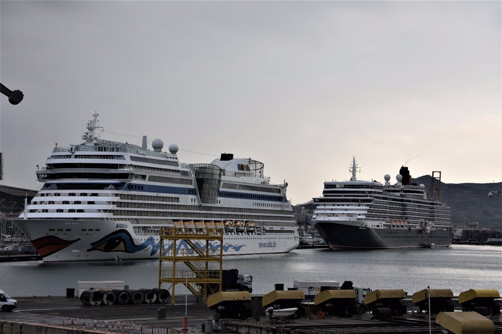 24/01/2022 Cruceros Queen Elizabeth y Aidablu en el Puerto de Cartagena
ECONOMIA ESPAÑA EUROPA MURCIA
AUTORIDAD PORTUARIA DE CARTAGENA
