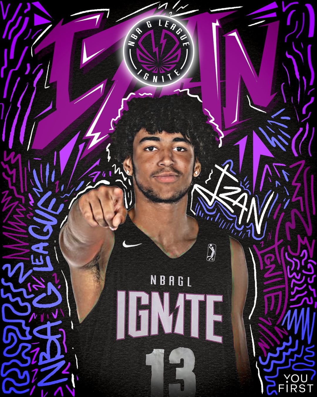 Izan Almansa jugará con en la NBA G-League Ignite