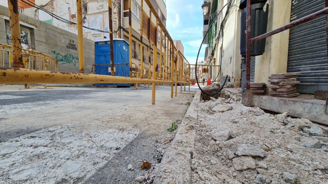 Renovación de la red de agua potable en Elda