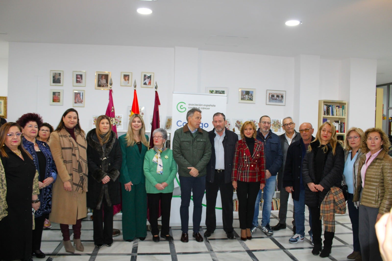 Inauguración del nuevo local social de la Asociación Española Contra el Cáncer en Lorca