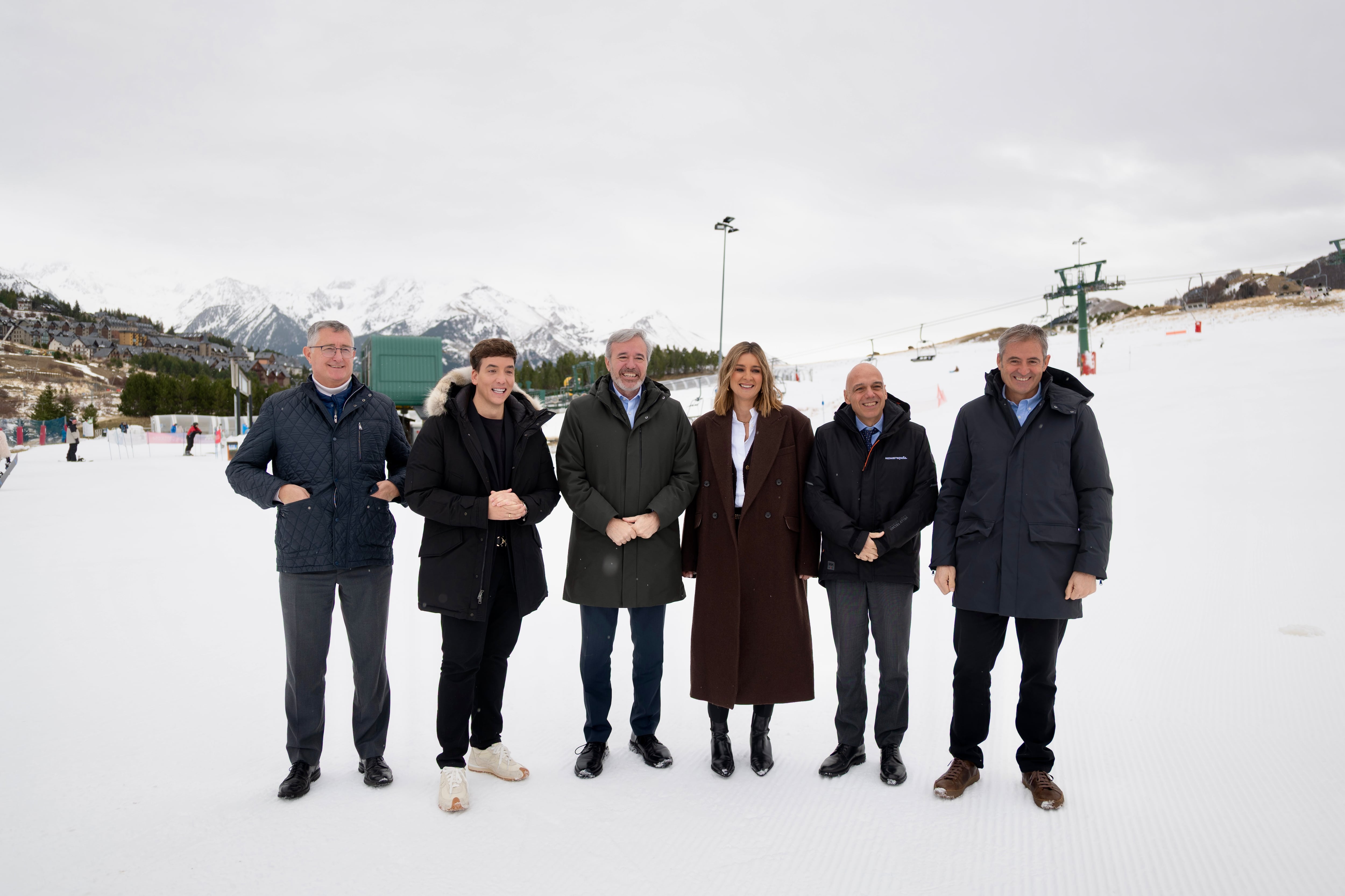 Este martes el grupo Mediaset presentaba en Formigal sus Campanadas 2026