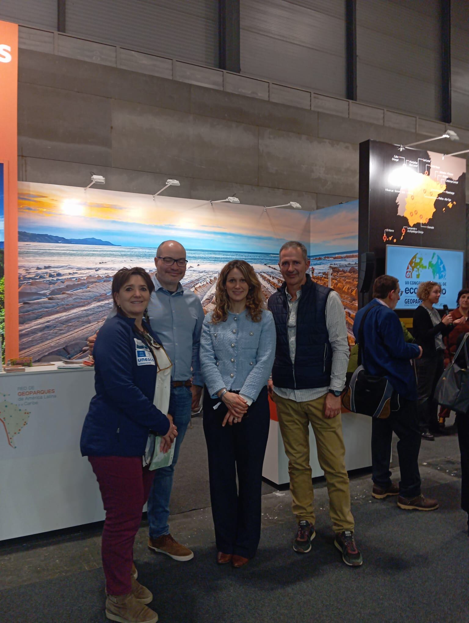 GeoSobrarbe y Maestrazgo con Directora Gerente Turismo Aragon