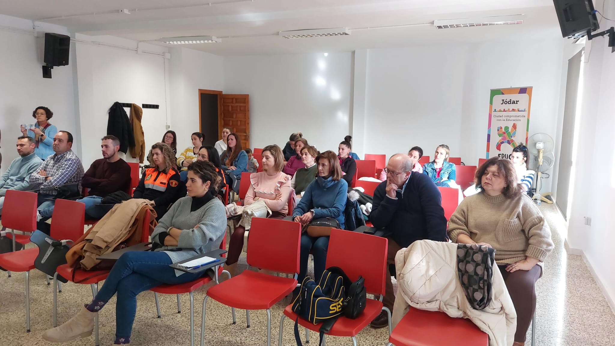 Público asistente a la presentación de &#039;Jódar, Ciudad cardioprotegida&#039;