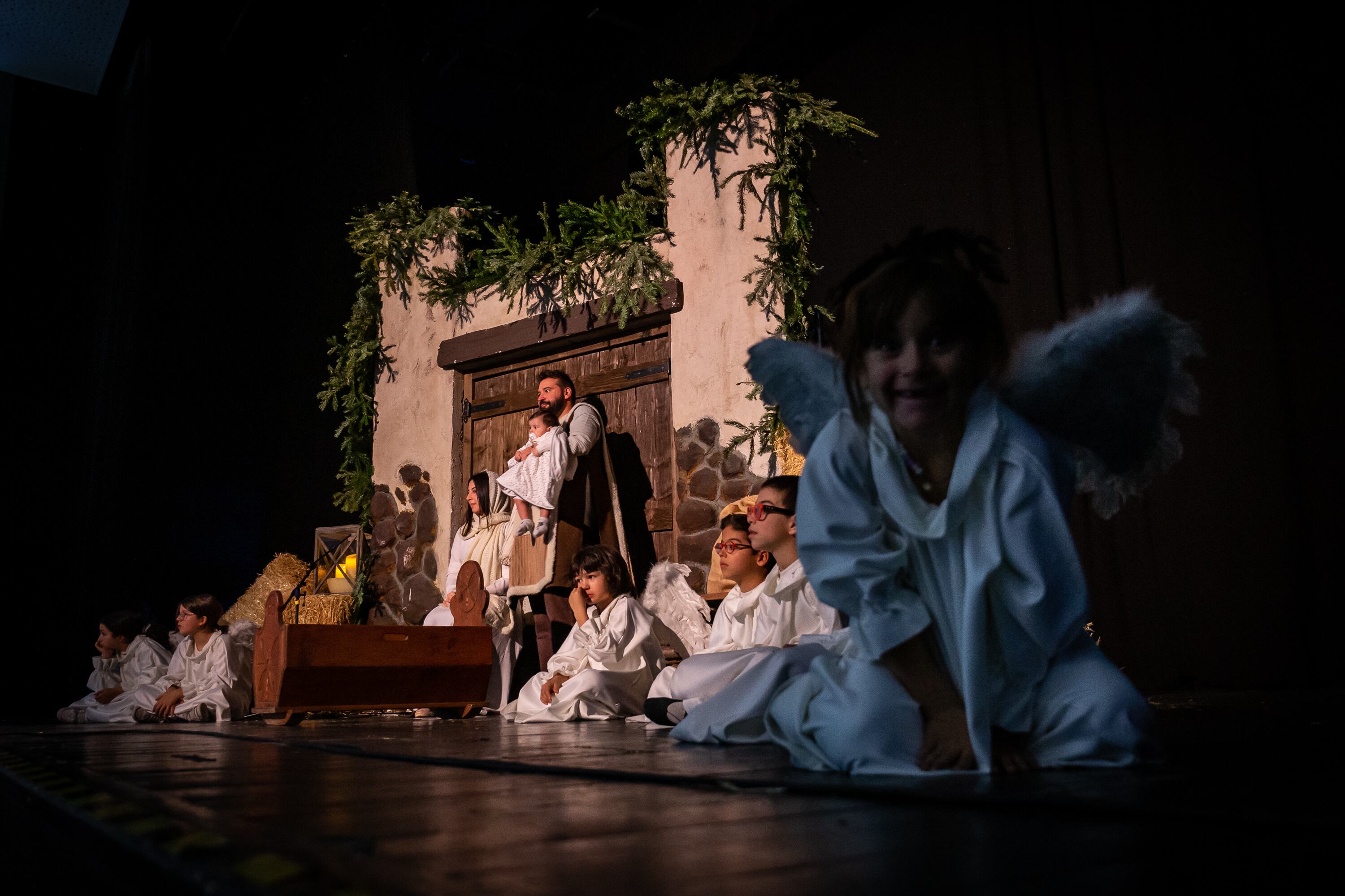 Representació del pessebre vivent d'Escaldes-Engordany