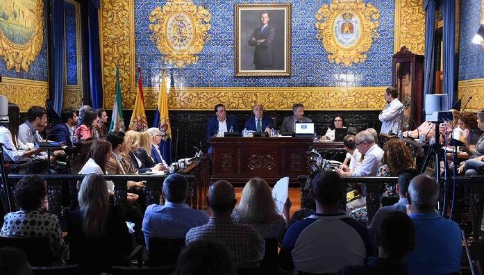 Un momento del pleno