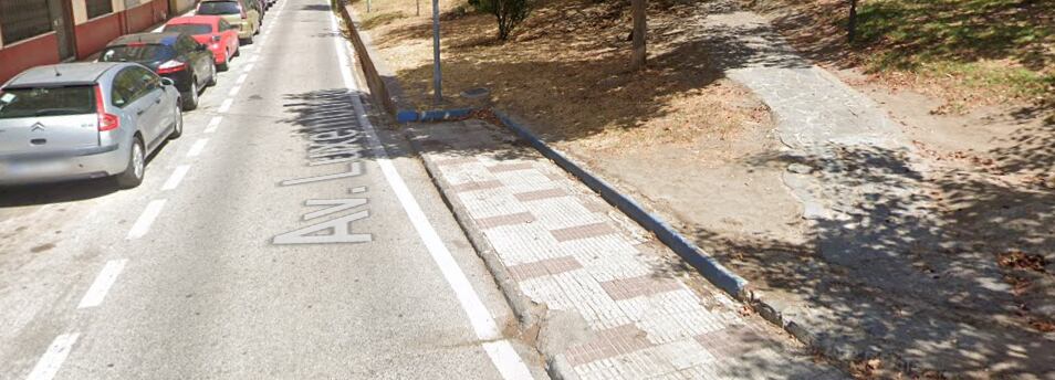 Avenida Luxemburgo en Algeciras