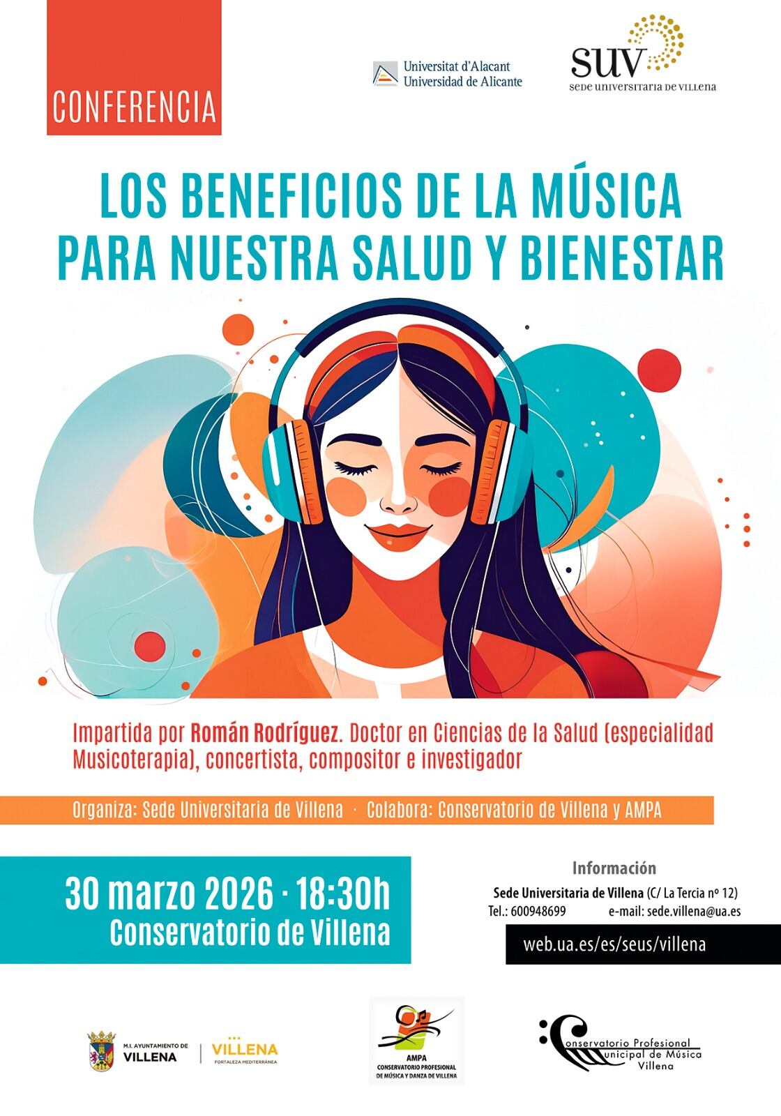 Cartel de las conferencias