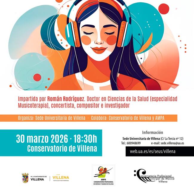 Cartel de las conferencias