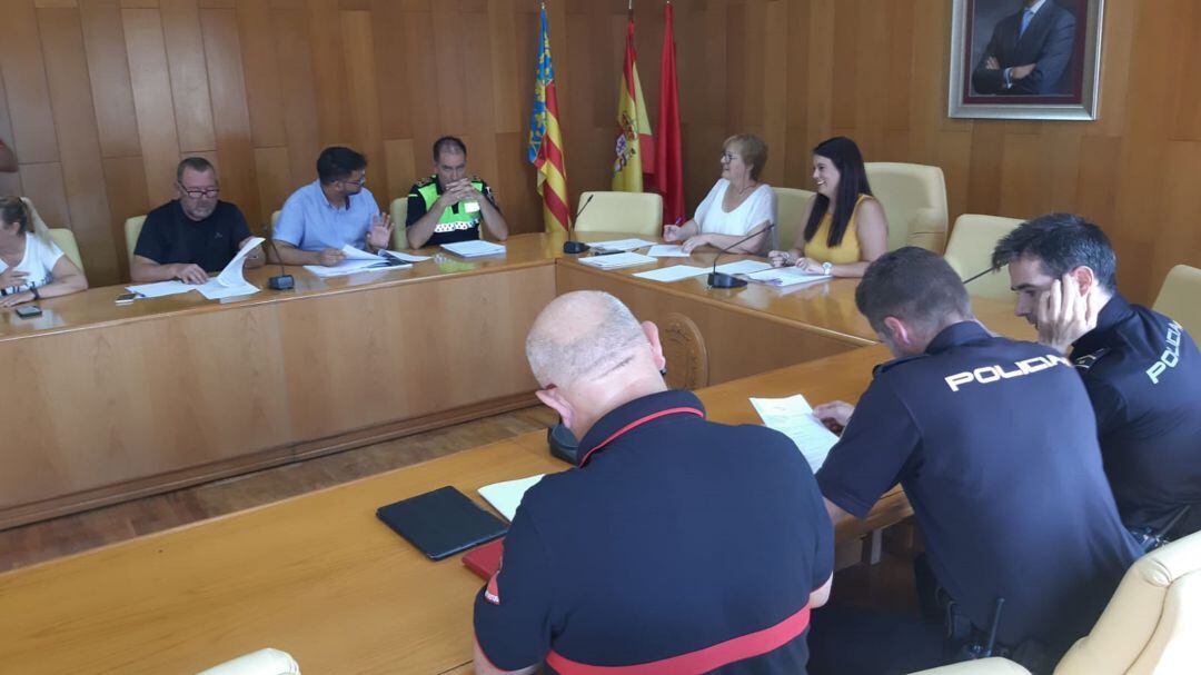 Junta de Seguridad realizada esta mañana