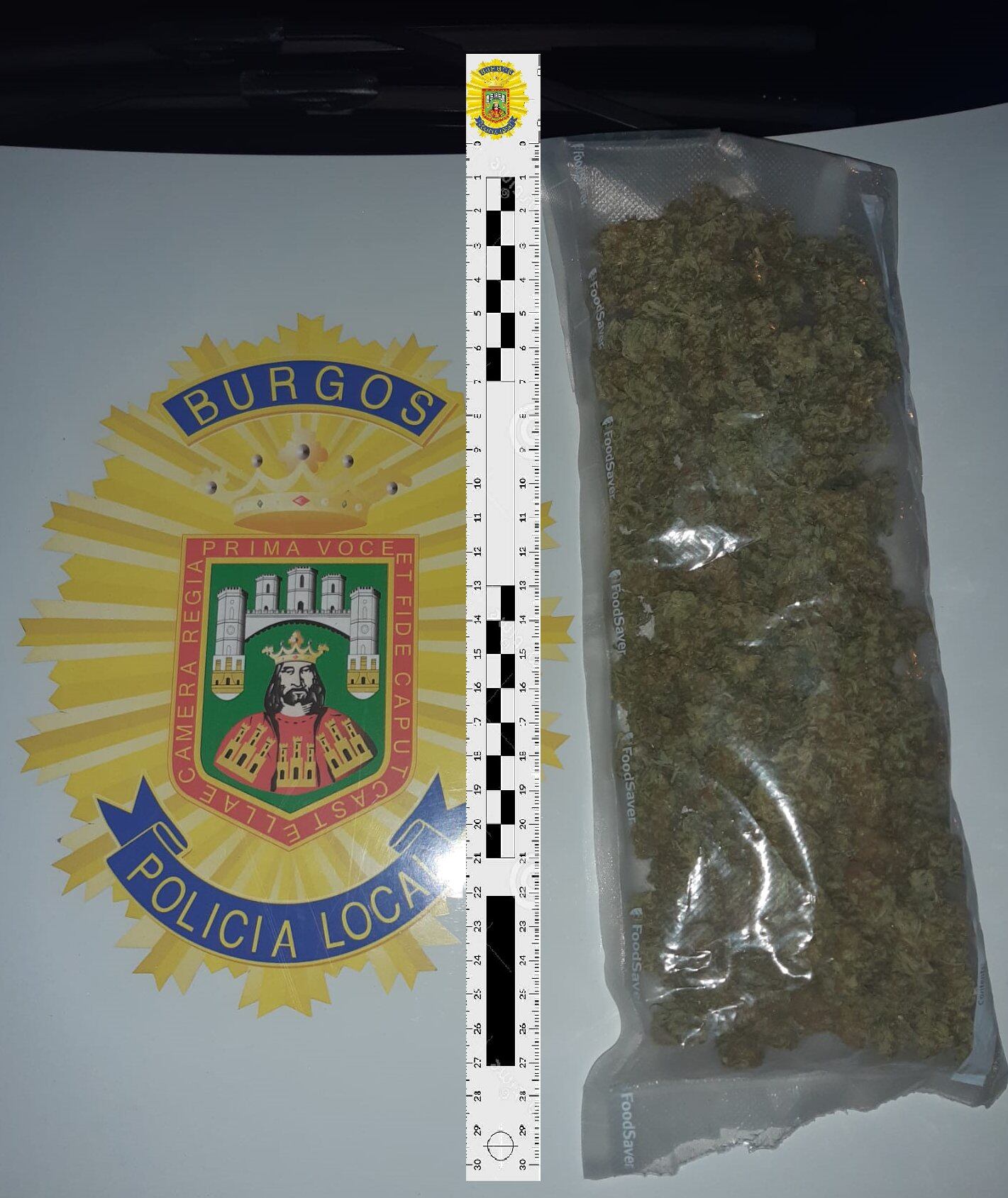 La Policía Local interviene 152 gramos de marihuana y detiene a un hombre de 24 años