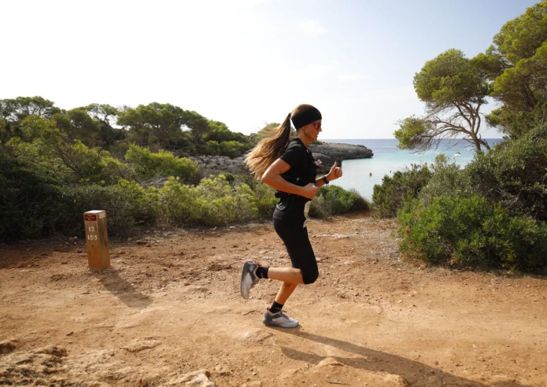 Maria Allès en carrera
