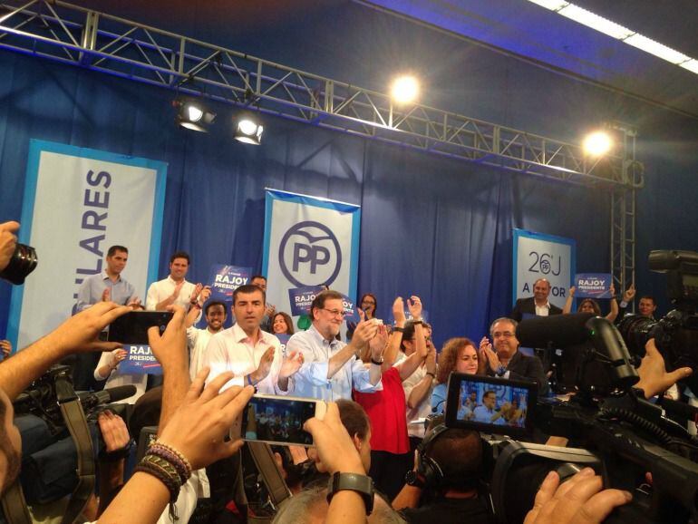 Acto de Mariano Rajoy en Tenerife