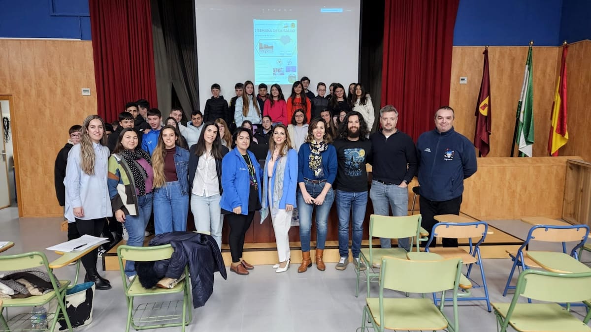Completada la Primera Semana de la Salud en el IES ‘Juan López Morillas de Jódar, que ha abordado temas de interés para el alumnado del centro