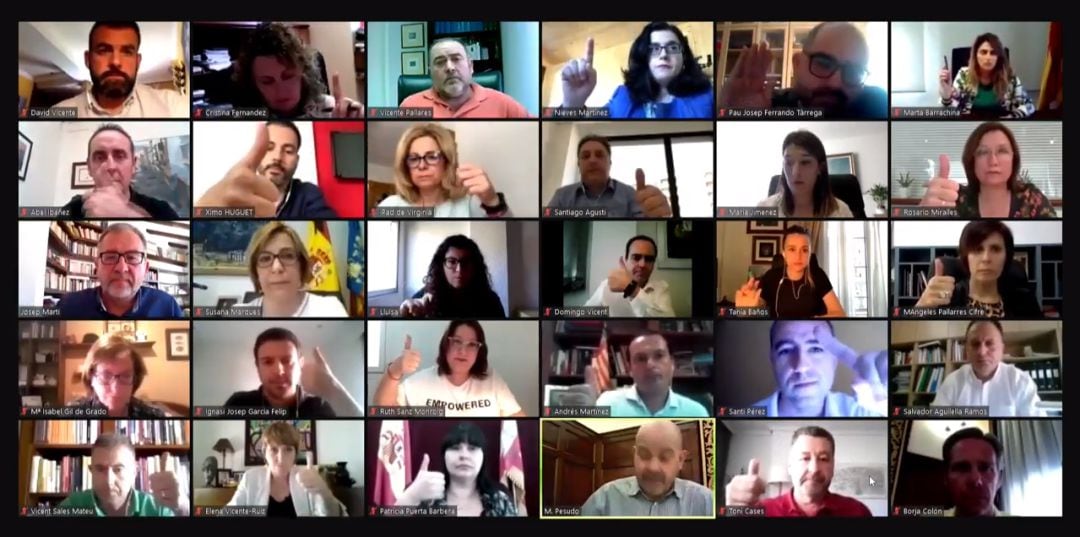 Pleno extraordinario Diputación de Castellón mayo 2020