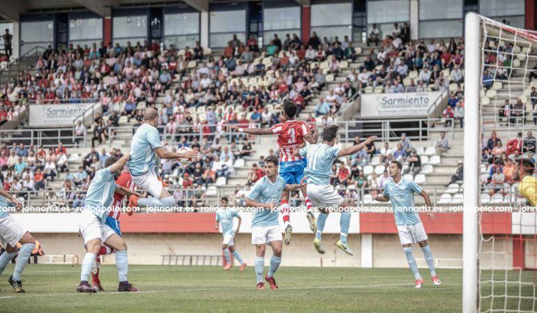 De Castro durante un partido.