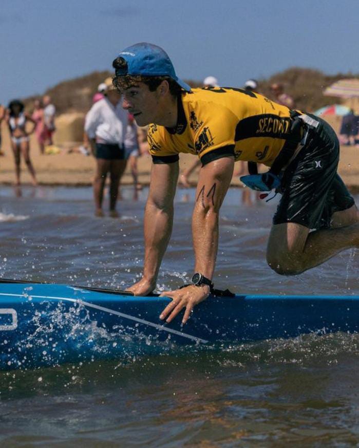 Campeón de Europa Junior de sup surf