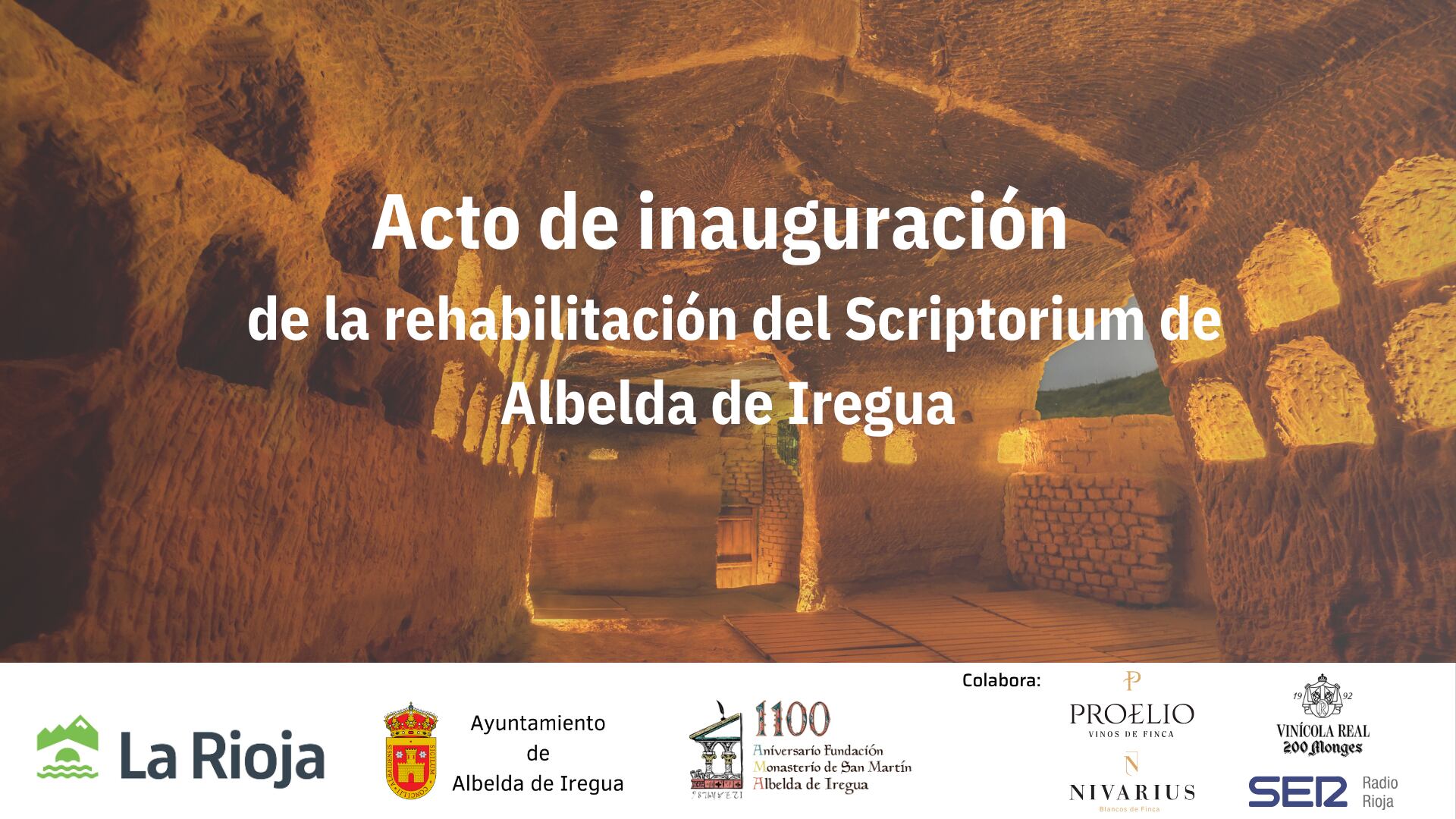 Inauguración del Scriptorium de Albelda de Iregua