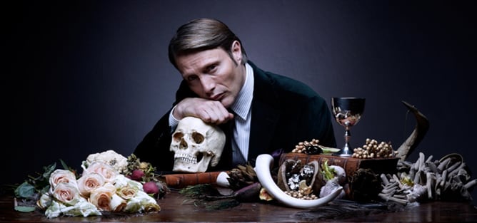 Imagen promocional de la serie Hannibal