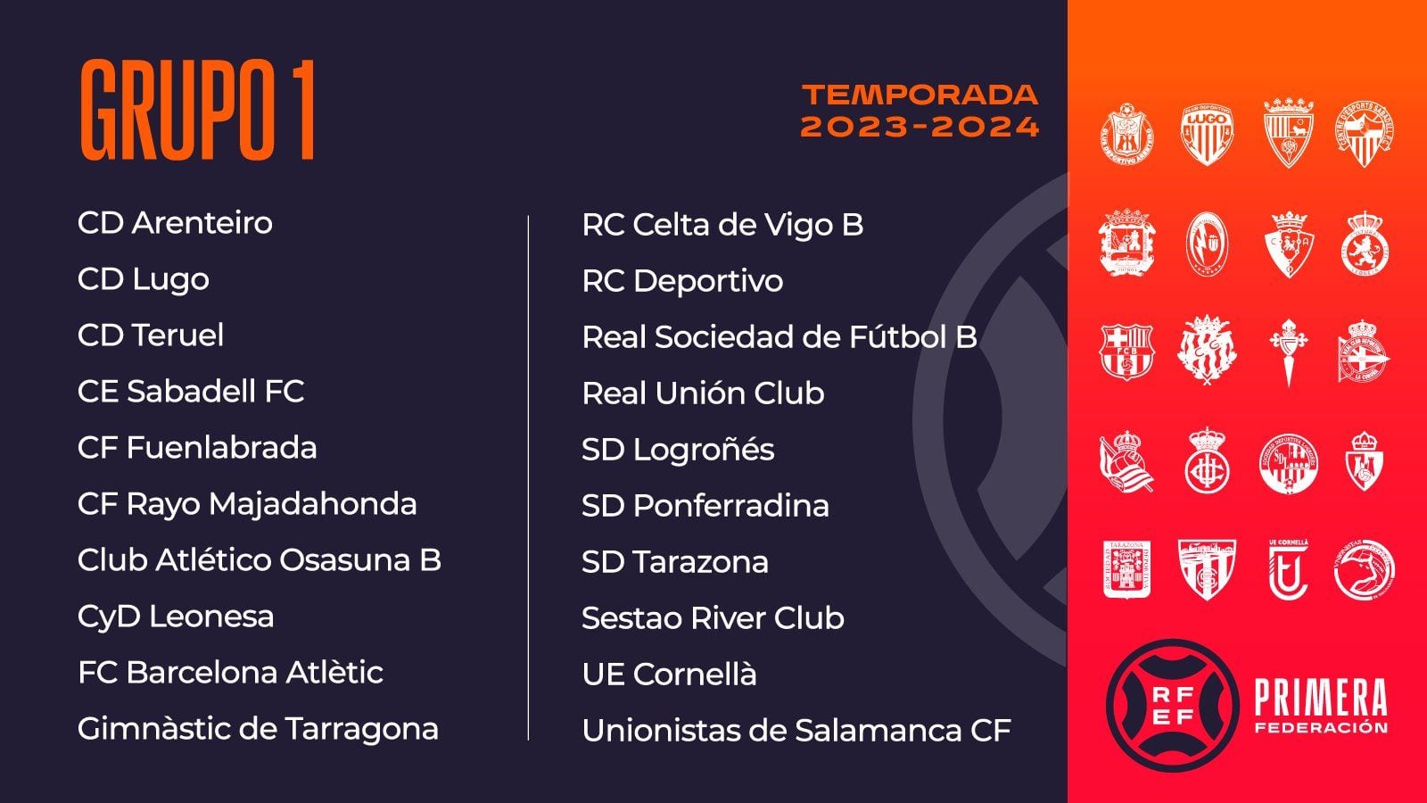 Grupo I Primera Federación 2023/24