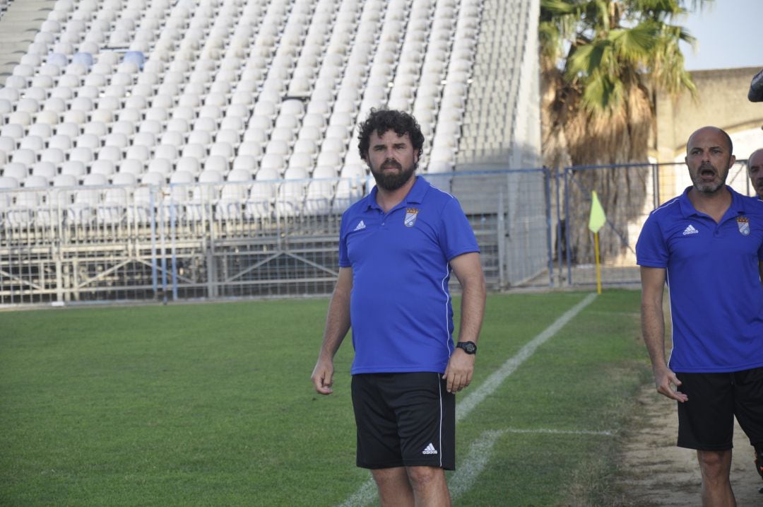 Juan Pedro Ramos y Julio Pineda en su etaopa como entrenadores del Xerez CD