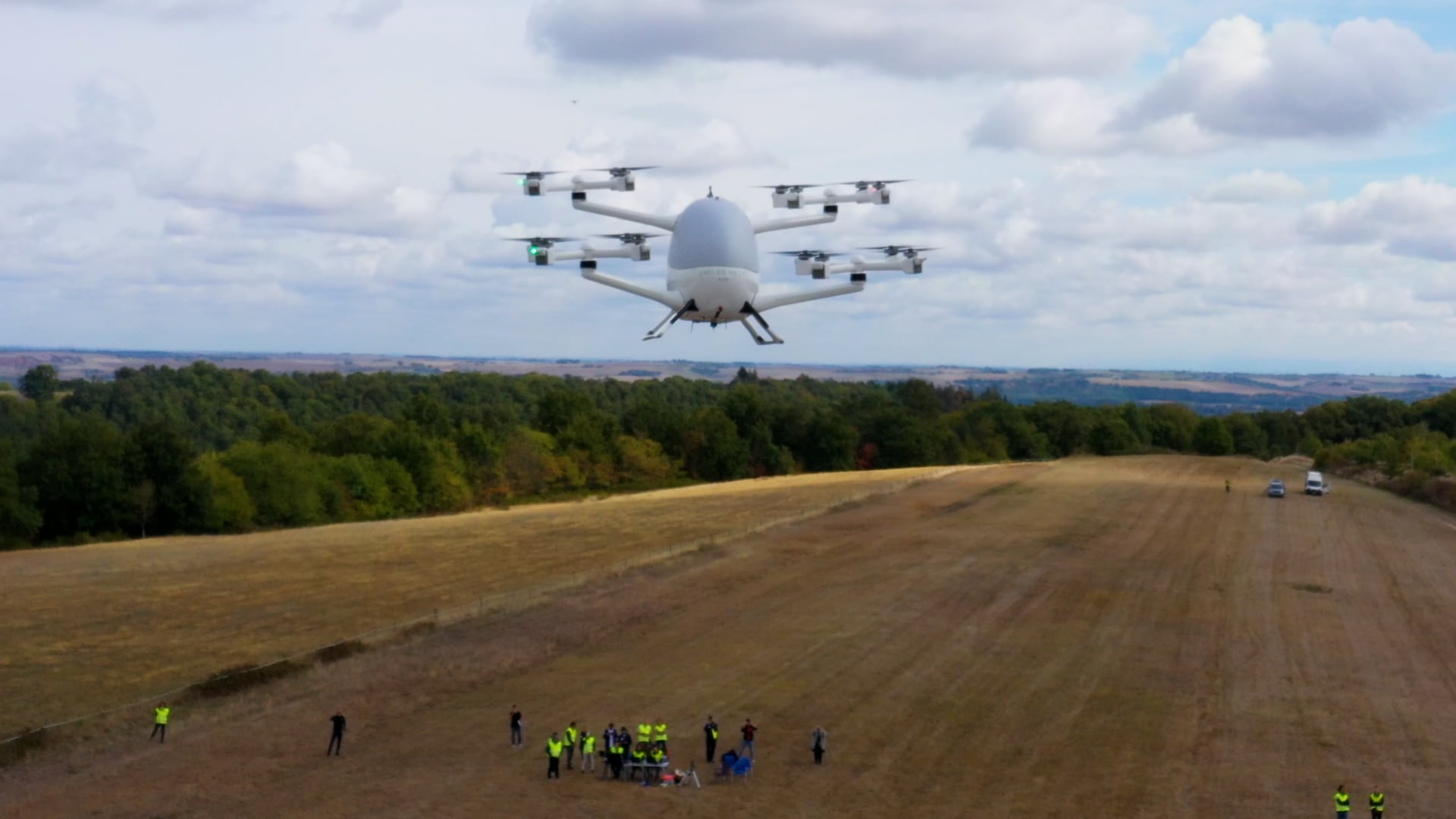 Pruebas en Tolouse del aerotaxi de Umiles con tecnología de Tecnalia. / Tecnalia