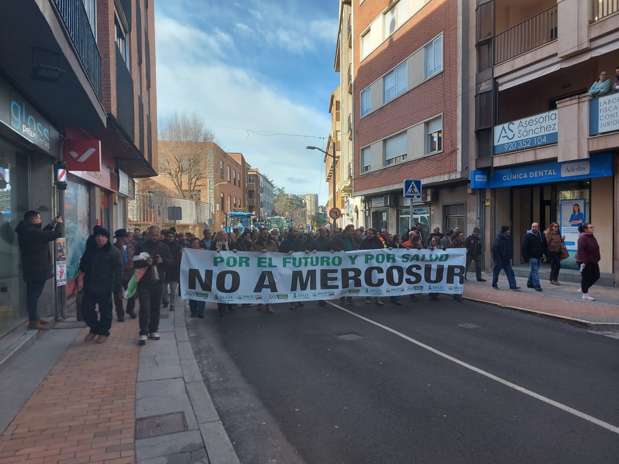 Tractorada Ávila./Ser Ávila