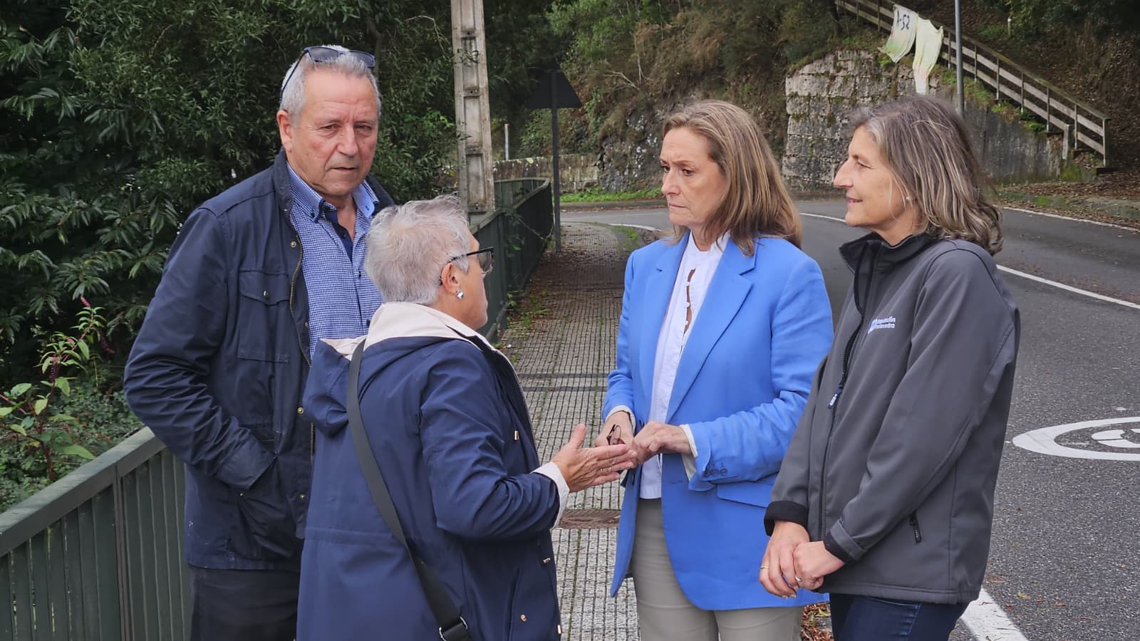 La vicepresidenta de la Diputación en Bembrive