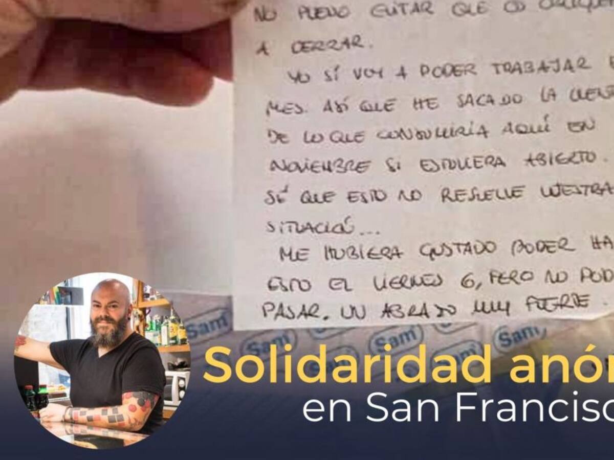 Solidaridad anónima en San Francisco