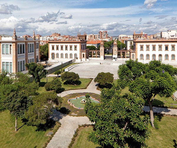 Complejo de Tabacalera, donde se ubica el Museo Ruso de Málaga (Museo Ruso).