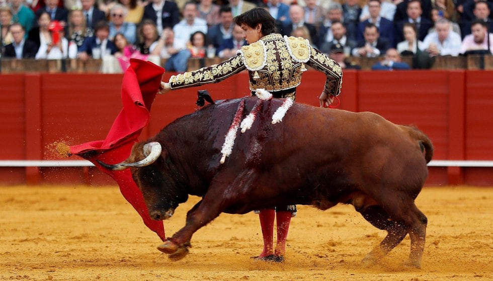 El diestro peruano Andrés Roca Rey en Sevilla