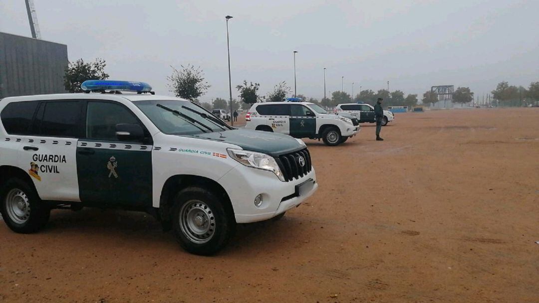 La Guardia Civil, en el estadio El Arcángel