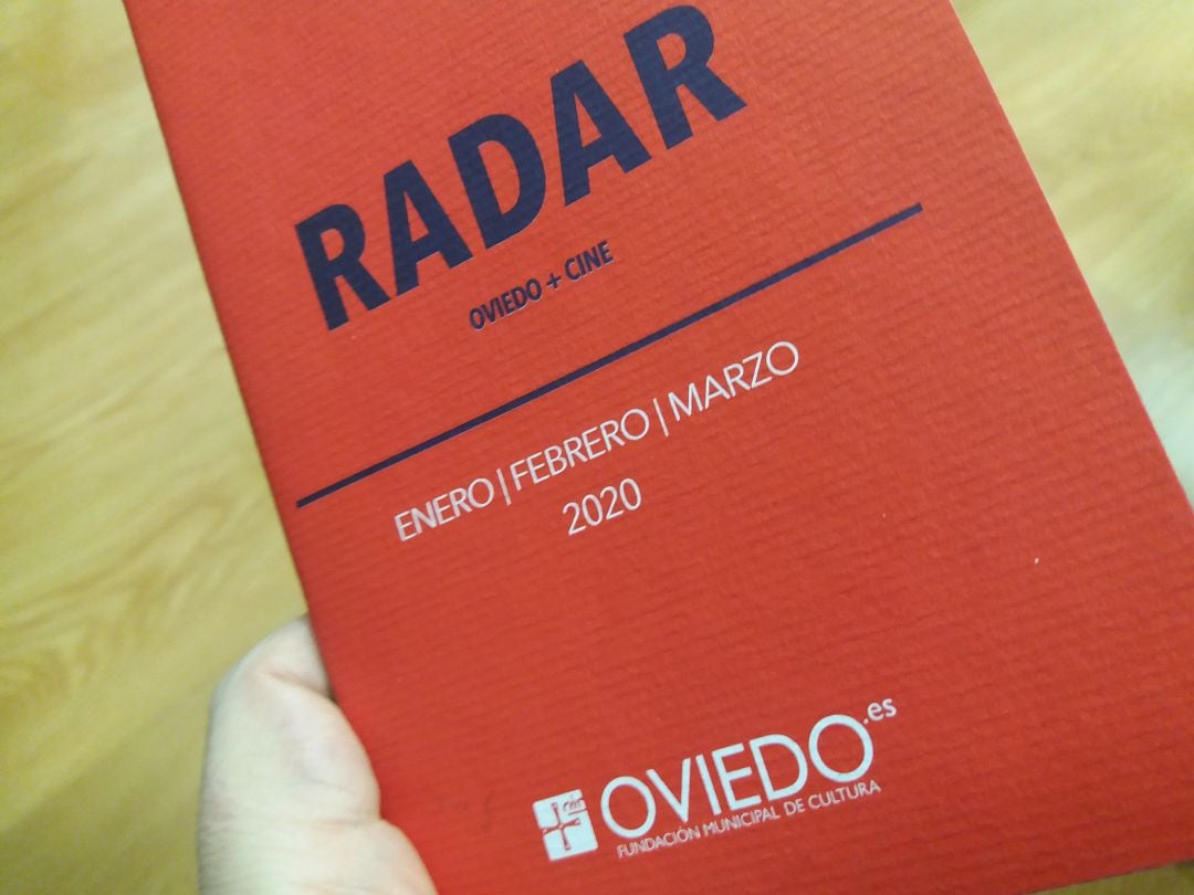 Portada del programa de mano del primer trimestre de RADAR 2020