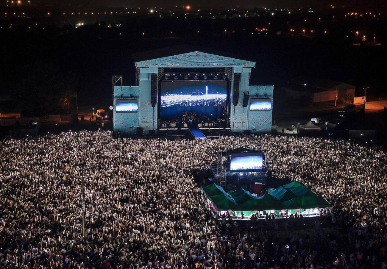 Festival Boombastic celebrado en Llanera en 2022.