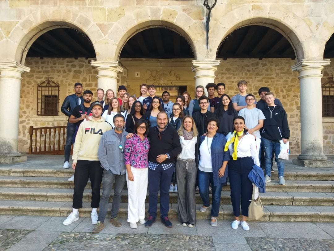 Estudiantes suizos en Sigüenza